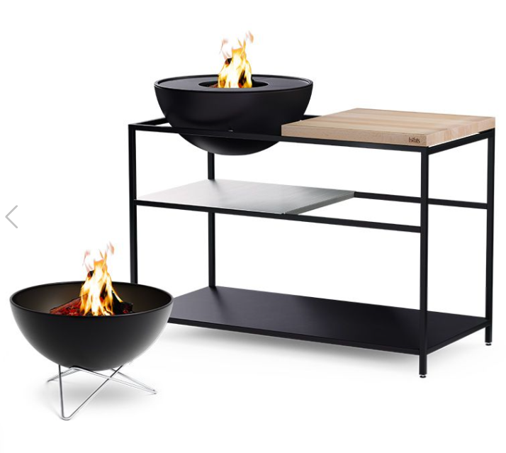 Modèle Fire Kitchen avec 57 Set Plancha Grille basse