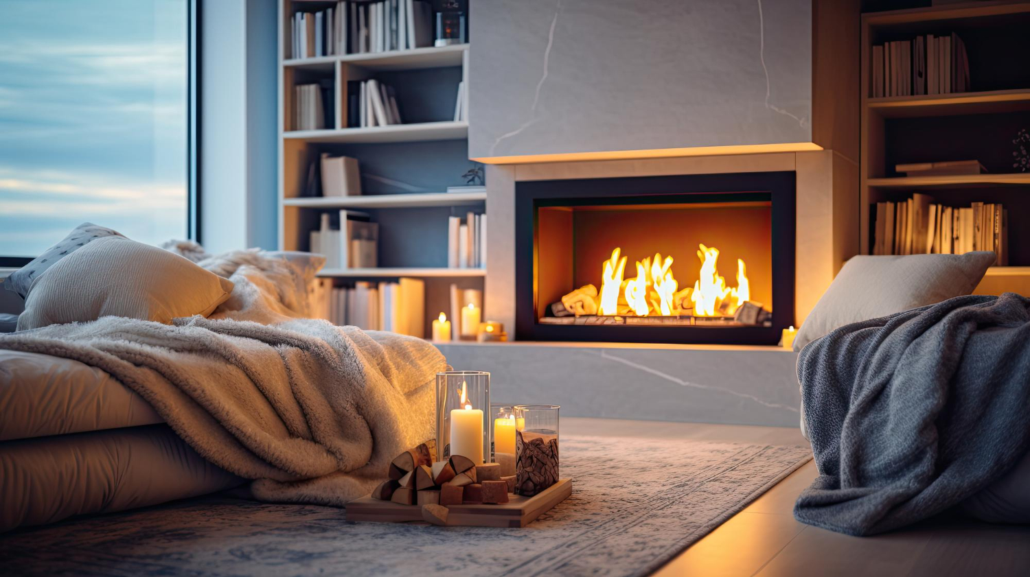 Préparez votre maison pour l’hiver : solutions de chauffage et aménagement intérieur par Hexa