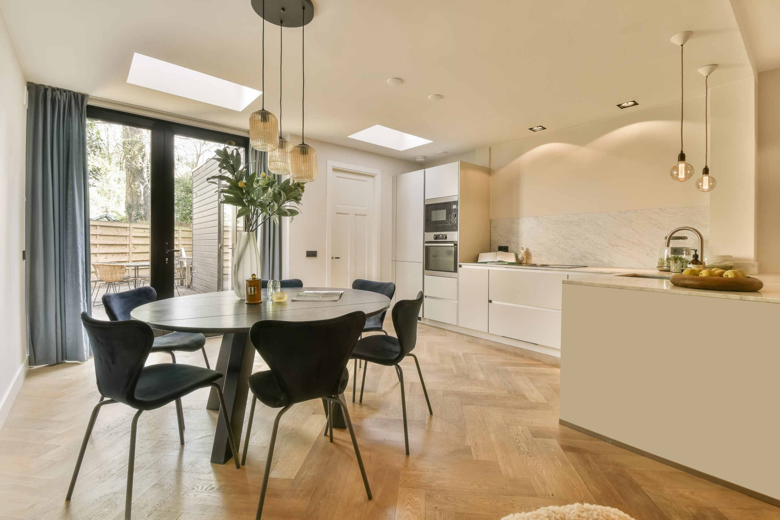 cuisine ouverte aménagement sur mesure été